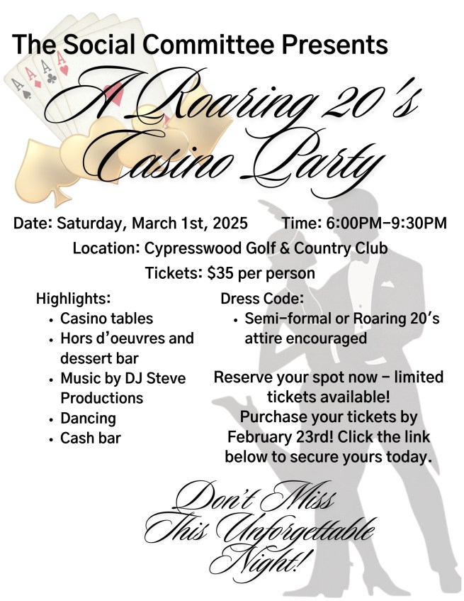 A Roaring 20's Casino Party